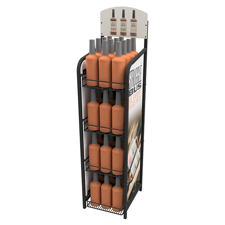 Engine Oil Display Stand